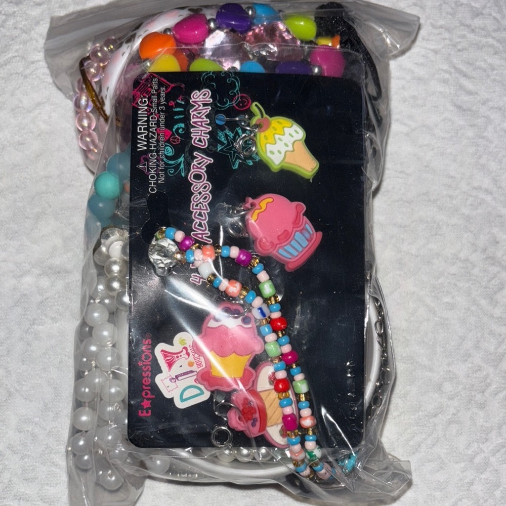 Girls Colorful Dress Up Jewelry Set-Lot